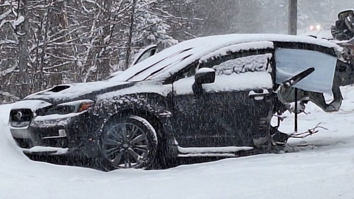 Subaru WRX Crash Highlights AWD Limitations on Snowy Roads
