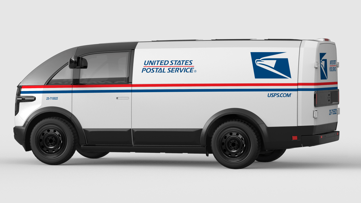 USPS Goes Electric With Canoo Delivery Vans