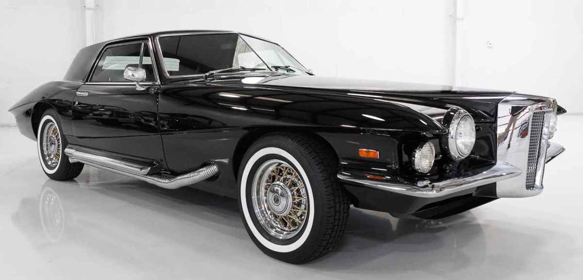 Elvis's 1971 Stutz Blackhawk Series 1 Coupe Last Sold for $395K