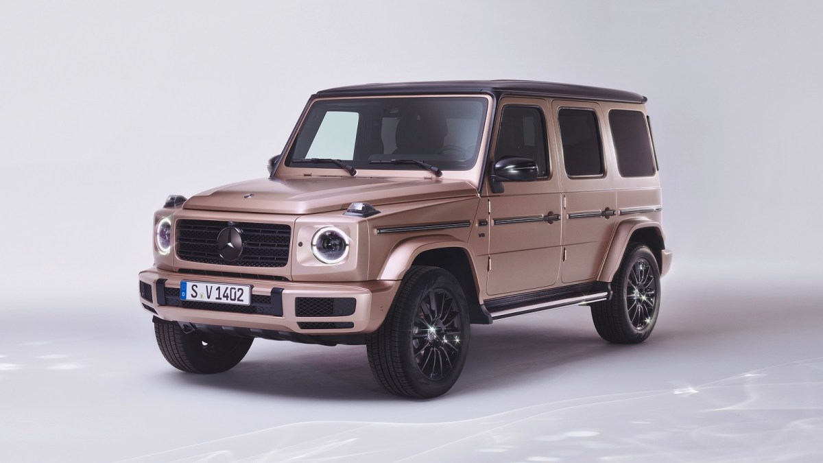 Mercedes Will Sell You a Diamond-Infused G-Class if You Flubbed Your Valentine’s Gift