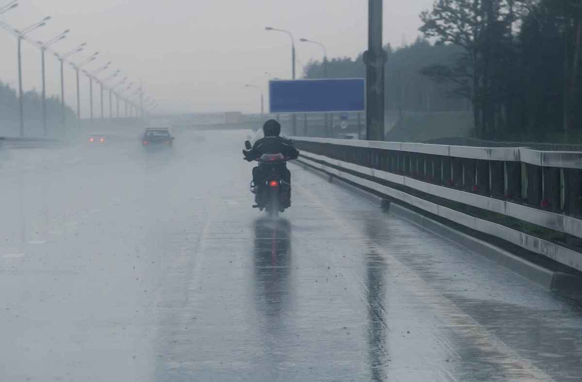 'Adopt a Biker' While Driving in Rough Weather and You Might Save a Life