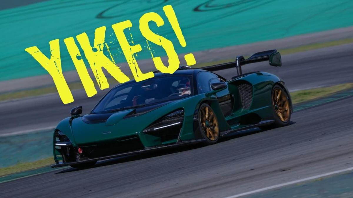 Watch This Driver Crash a $1.3-Million McLaren Senna After Owning It for a Few Days